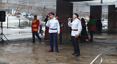 10.03.2019 в районе Черёмушки прошли народные гулянья в честь Широкой Масленицы!