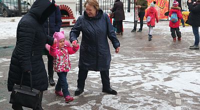 10.03.2019 в районе Черёмушки прошли народные гулянья в честь Широкой Масленицы!