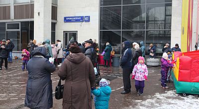 10.03.2019 в районе Черёмушки прошли народные гулянья в честь Широкой Масленицы!